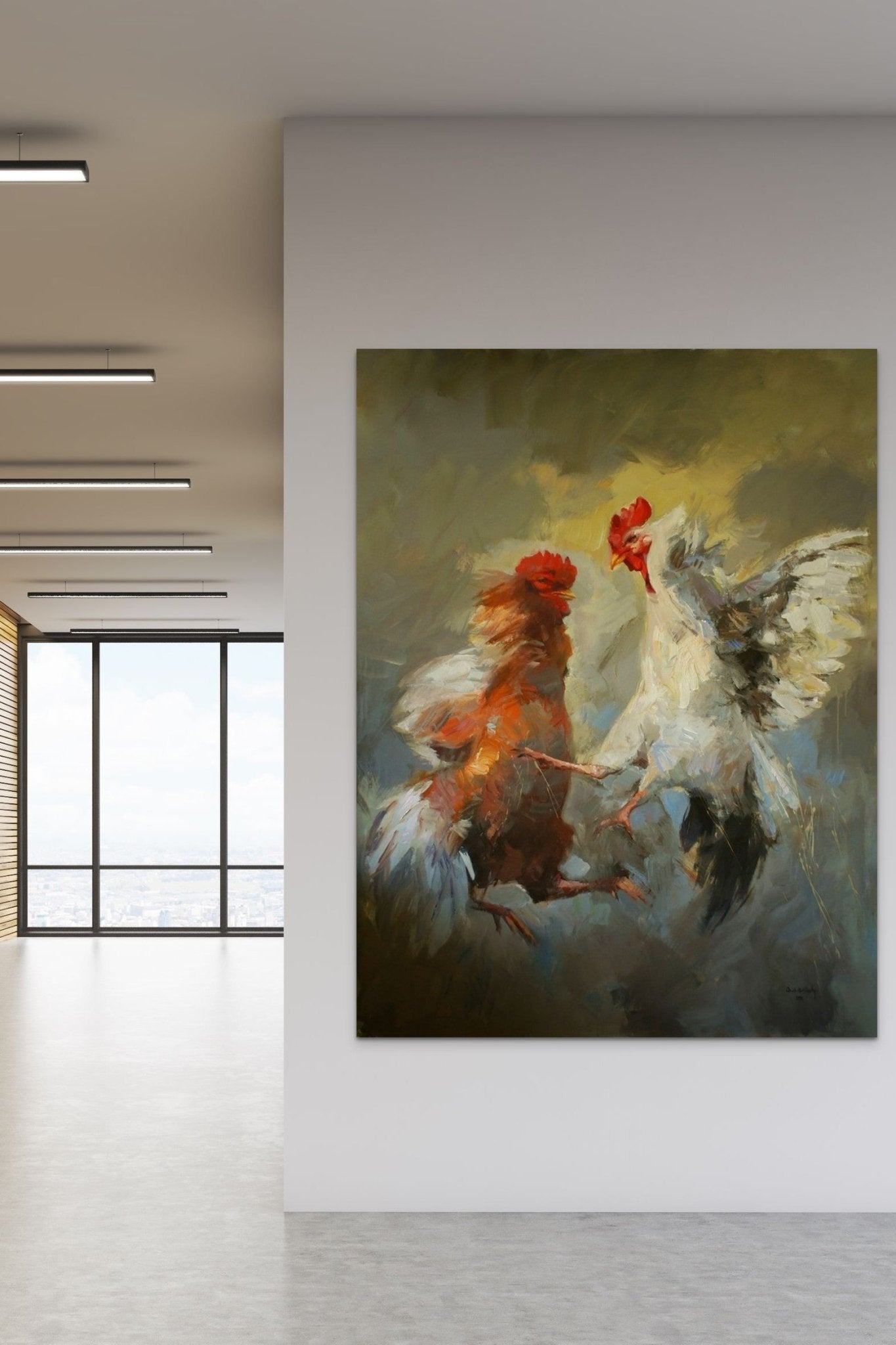Struggle for Survival 1 by Qais Al-Sindy